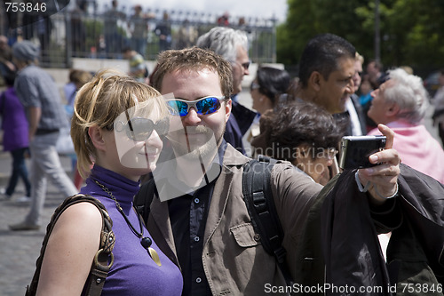 Image of Tourists - Paris