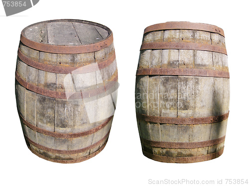 Image of Wine or beer barrel cask