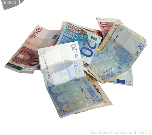 Image of Euro notes