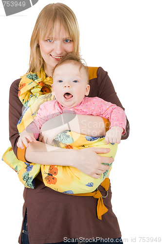Image of Mother with her son