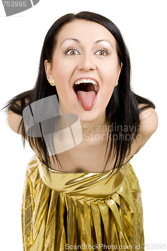 Image of Crazy woman