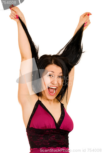 Image of Shocked woman