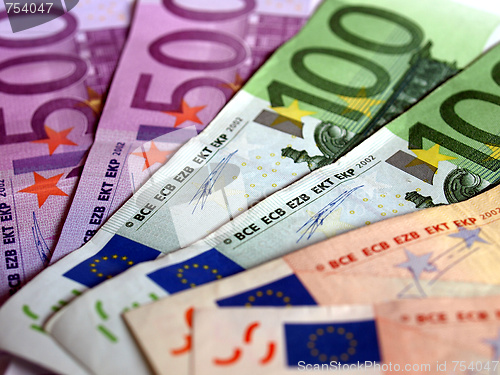 Image of Euro notes