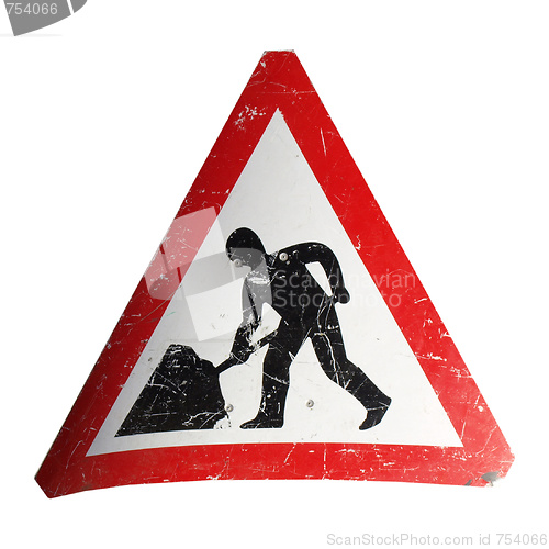 Image of Road work sign