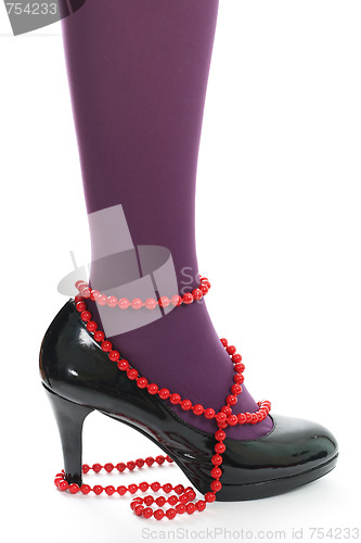 Image of beads and shoes
