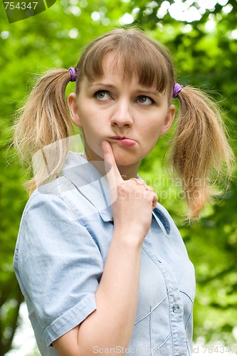 Image of Crazy girl