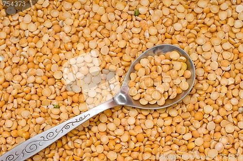 Image of Split peas background