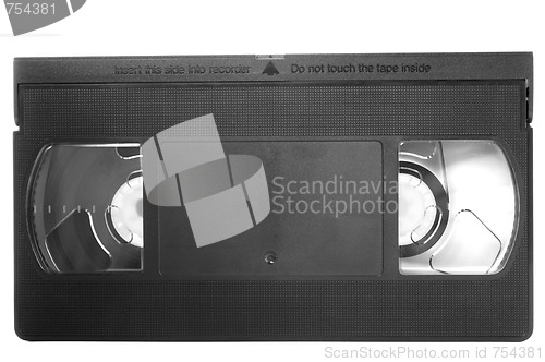 Image of Video cassette isolated