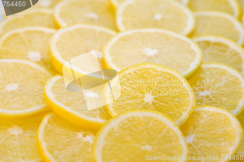 Image of Background with lemon slices