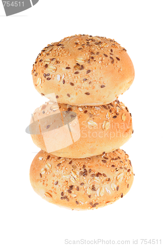 Image of bun with sesame