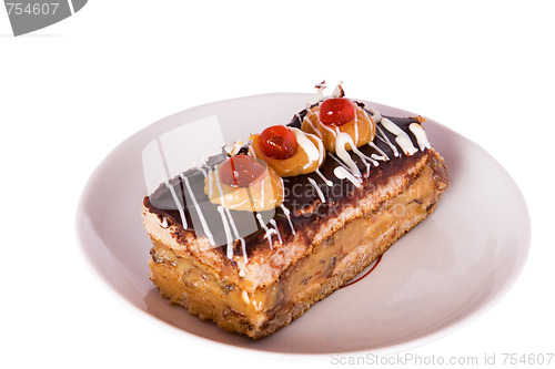 Image of fancy cake(clipping path included)