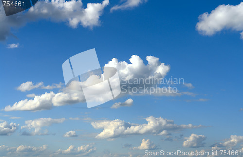 Image of blue sky 