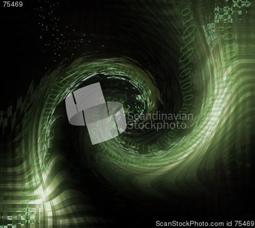 Image of A twirl of Matrix Numbers