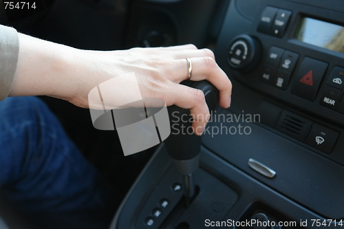 Image of gearshift
