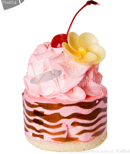 Image of fancy cake(clipping path included)