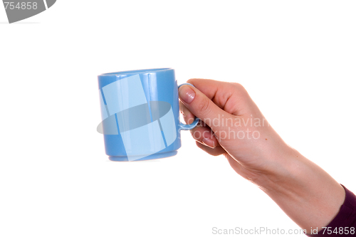 Image of hand with mug