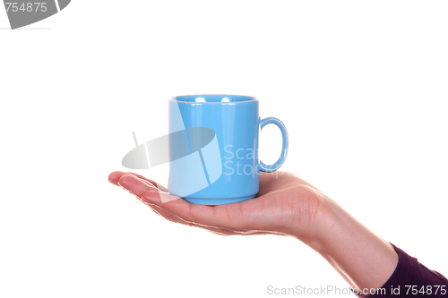Image of hand with mug