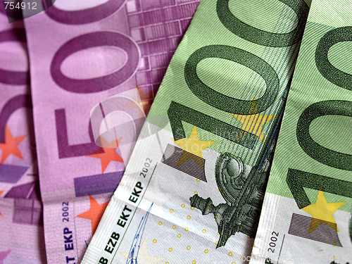 Image of Euro notes