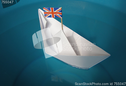 Image of Paper ship