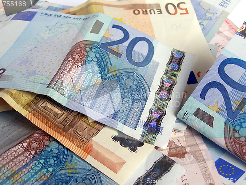 Image of Euro notes