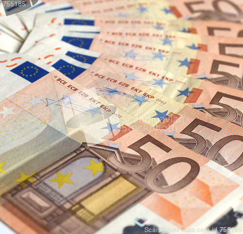 Image of Euro notes