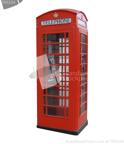 Image of London telephone box