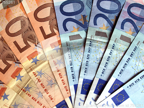 Image of Euro notes