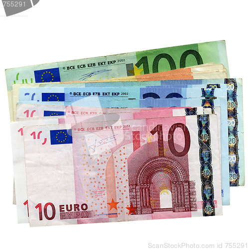 Image of Euro notes