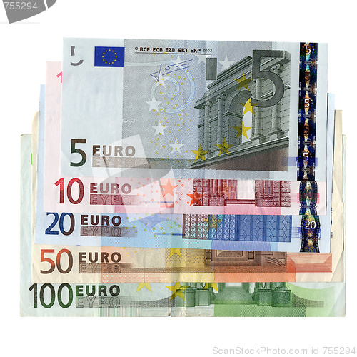 Image of Euro notes
