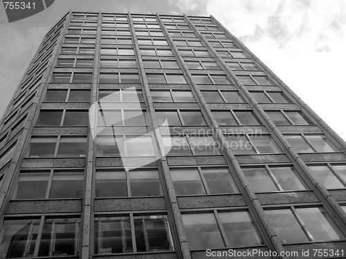 Image of Modern brutalist architecture, London