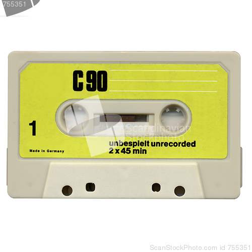 Image of Music tape cassette