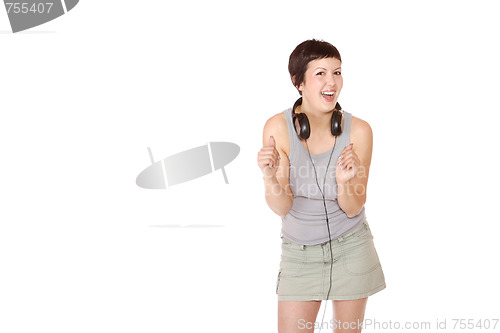 Image of  Listening to Music