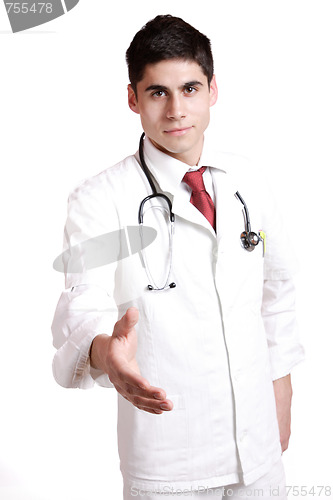 Image of Doctor with stethoscope