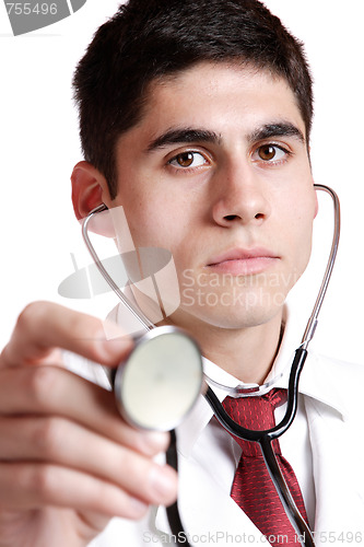 Image of Doctor with stethoscope