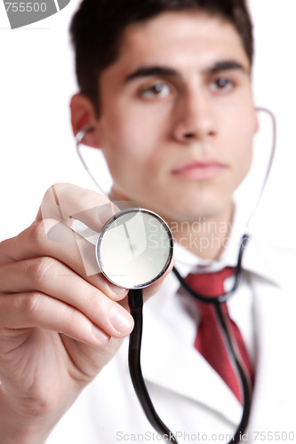 Image of Doctor with stethoscope