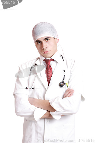 Image of Doctor with stethoscope