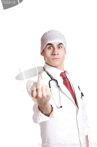 Image of Doctor with stethoscope