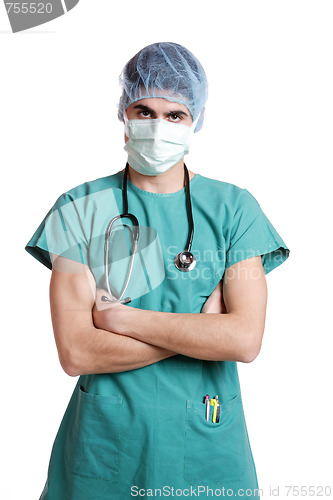 Image of Doctor with stethoscope