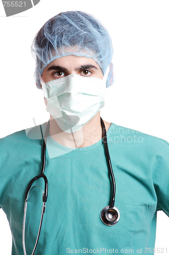 Image of Doctor with stethoscope