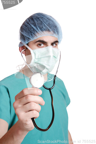 Image of Doctor with stethoscope