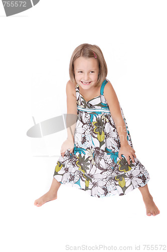 Image of Happy little girl 