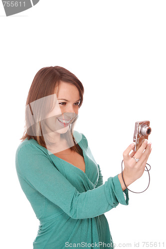 Image of woman talking a picture