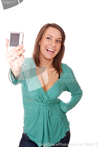 Image of woman talking a picture