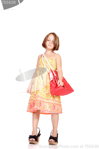 Image of Happy little girl 