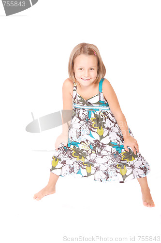 Image of Happy little girl 