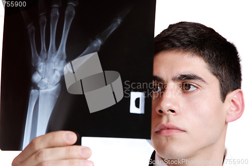 Image of Caucasian mid adult male doctor