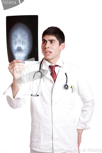 Image of Caucasian mid adult male doctor