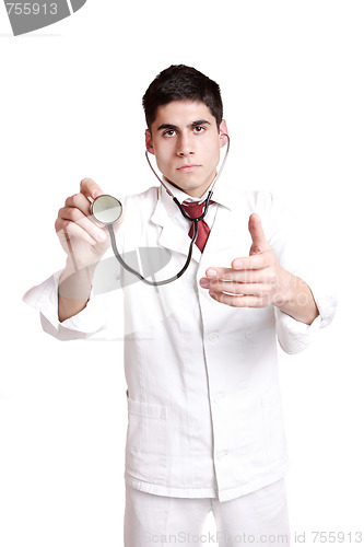 Image of Doctor with stethoscope