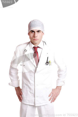 Image of Doctor with stethoscope