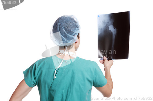 Image of Caucasian mid adult male doctor